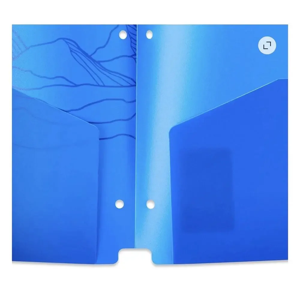 3 Pack Pen + Gear Pocket Poly Folders 9.4